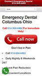 Mobile Screenshot of emergencydentalcolumbusohio.com